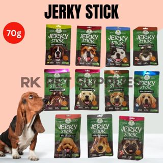 70g Jerky Stick Premium Dog Dogs Food Treat All Stages Adult Puppy Pet ...