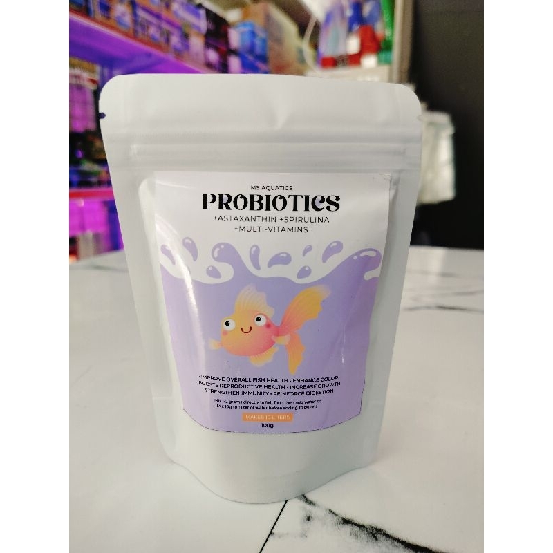 Image showcasing Probiotics for fish 100g | Shopee Philippines