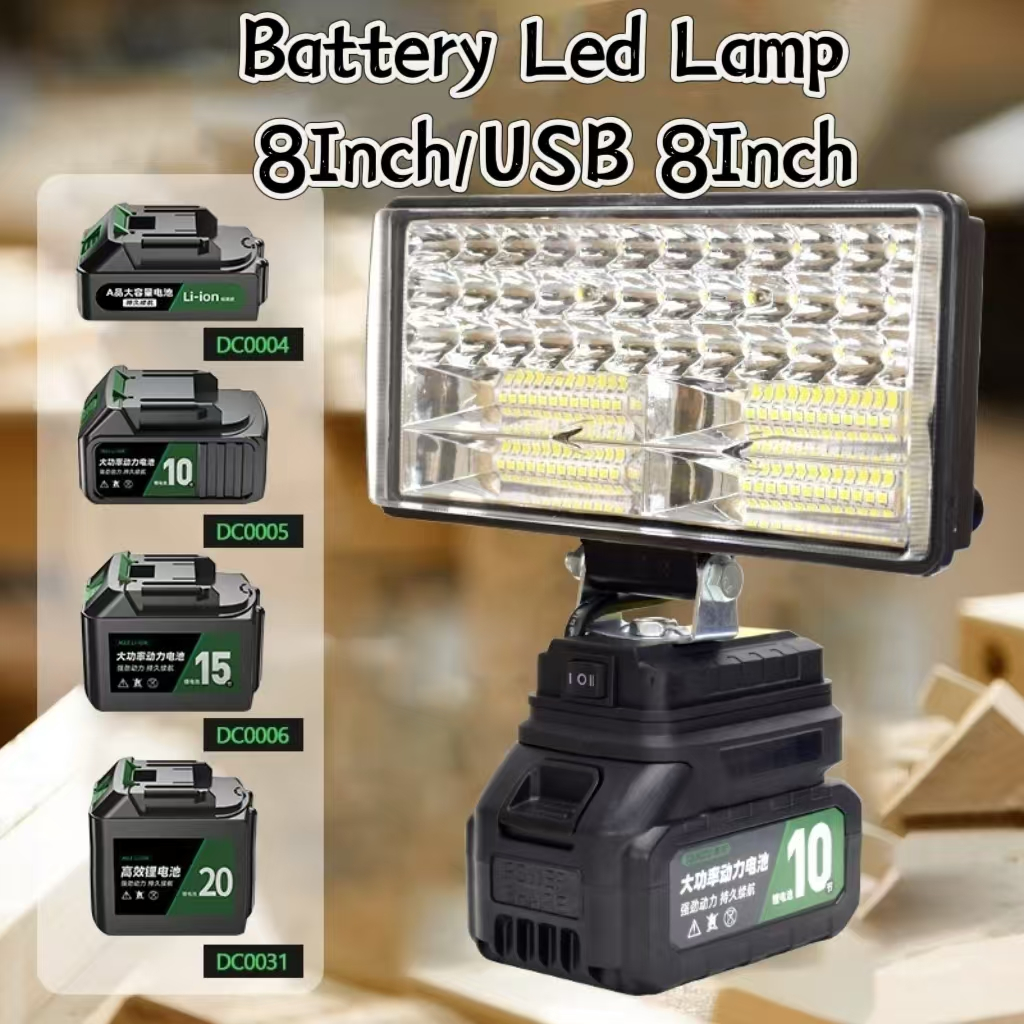 1PCS LED Work Flashlight Electric Flashlight Portable Outdoor Camping ...