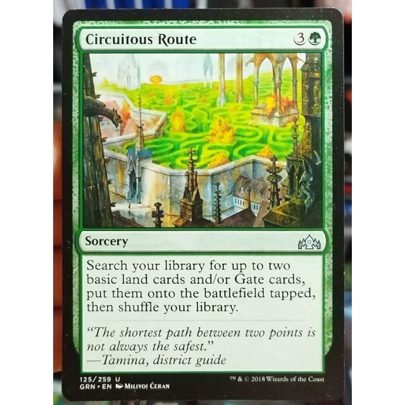 Circuitous Route (Magic the gathering) | Shopee Philippines