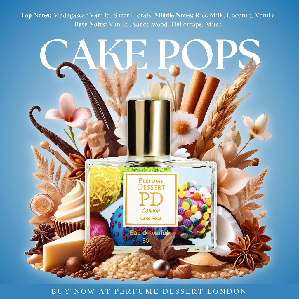 OFFICIAL DISTRIBUTOR Original Perfume Dessert CAKE POPS 30ml