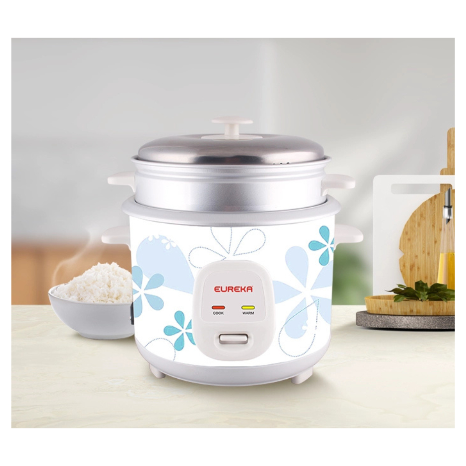 Eureka Rice Cooker with Steamer ERC 1.5 LM Random Color | Shopee ...