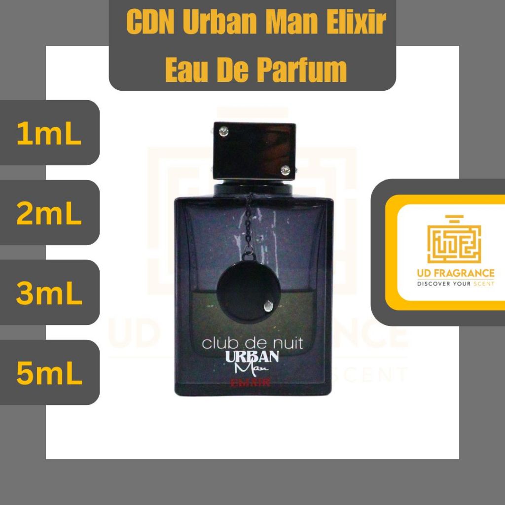 [DECANT] CDN URBAN MAN ELIXIR EDP (1ml,2ml,3ml or 5ml DECANT ONLY ...