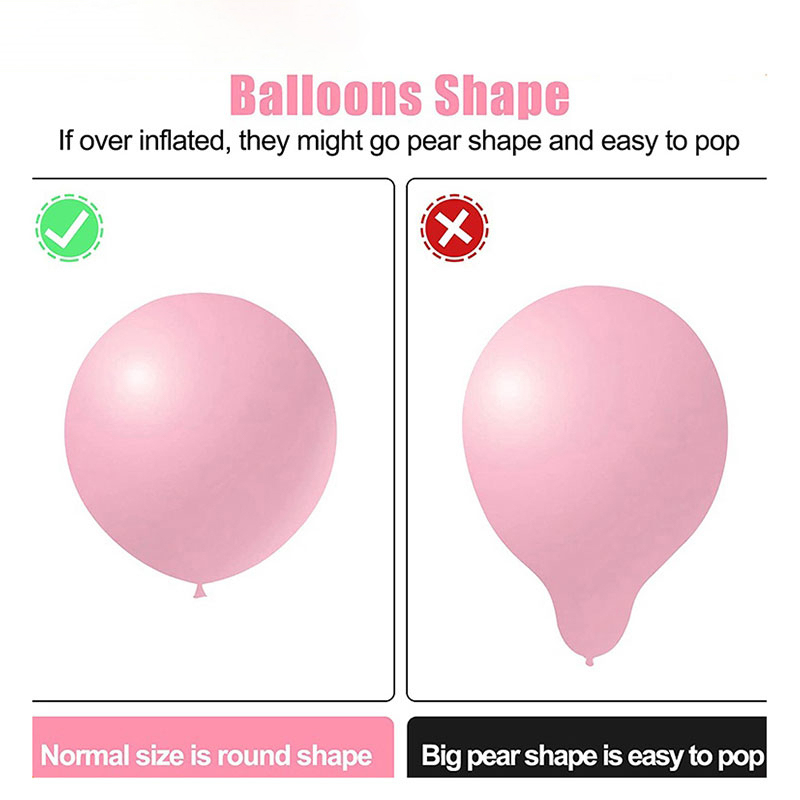 50Pcs Round Pearl Balloons High End Balloon Home Birthday Happy Party ...
