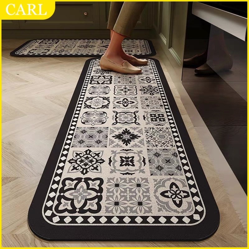 thumbnail image 2 of 2in1 Long Kitchen Floor Mat Printed Anti-slip Home Kitchen Bathroom Bedroom Rug Mat I.318301571 2 of 14