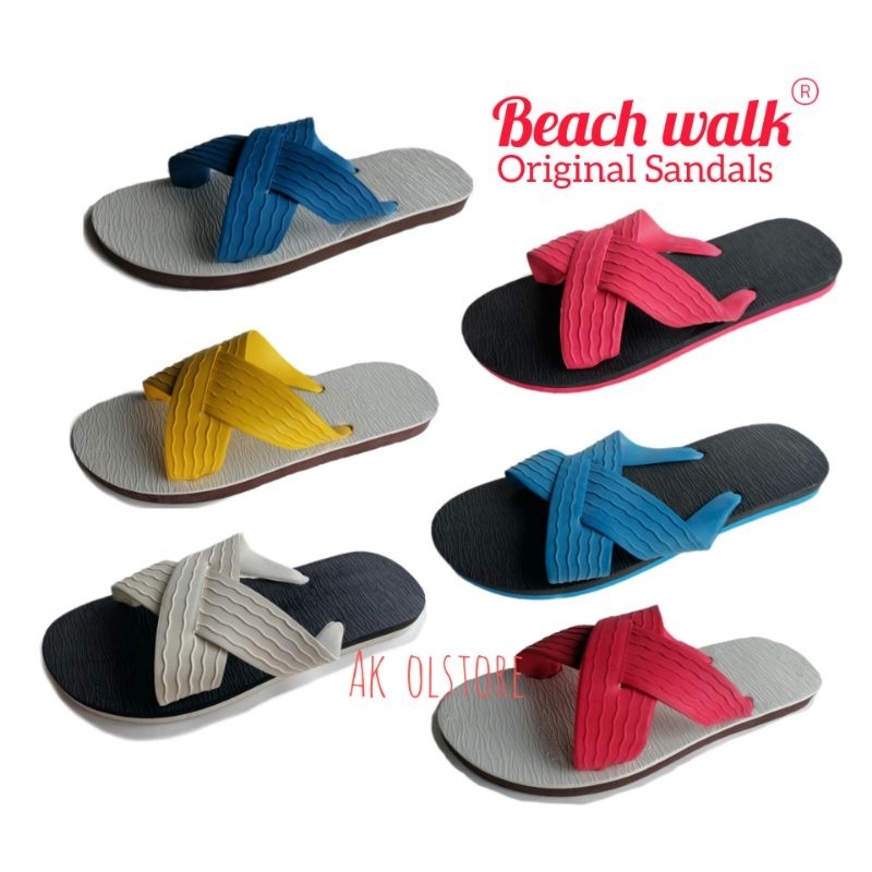 TWO COLORS EKIS BEACHWALK SEAWALK 100 ORIGINAL SANDALS