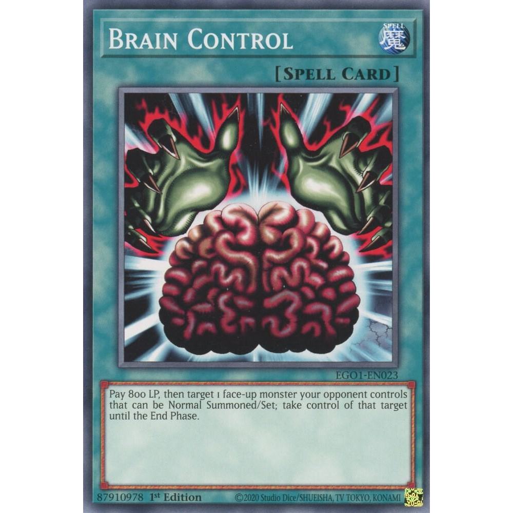BRAIN CONTROL LEGEND DECK LDK 2 NO FOIL UNLIMITED MIX EXPANSION KONAMI ...