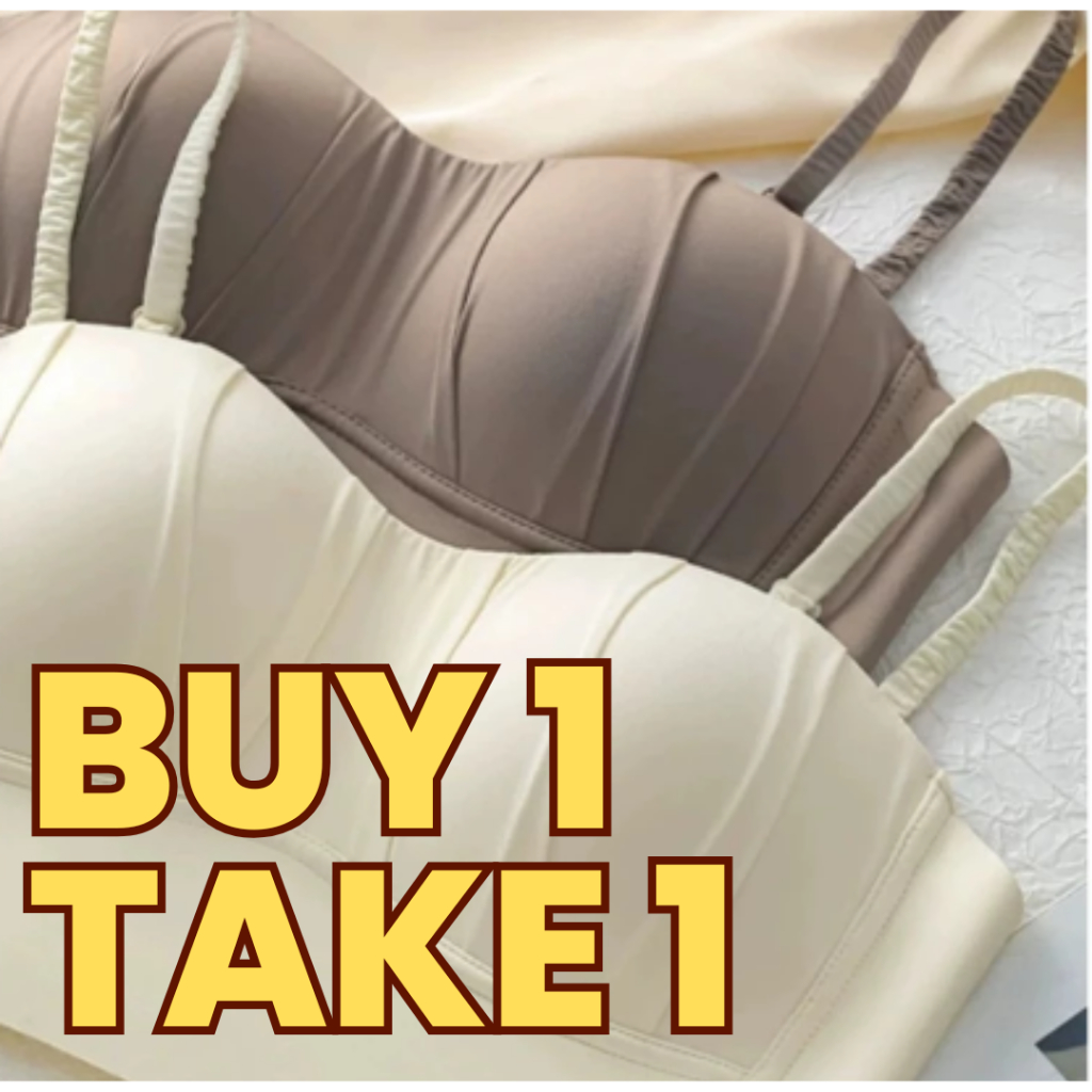 Buy 1 Take 1 Push up Bra Two Way Soft Seamless Bra | Shopee Philippines