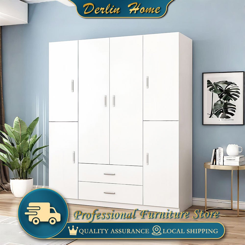 (COD)Wooden multifunctional wardrobe, family bedroom, simple , cabinet ...