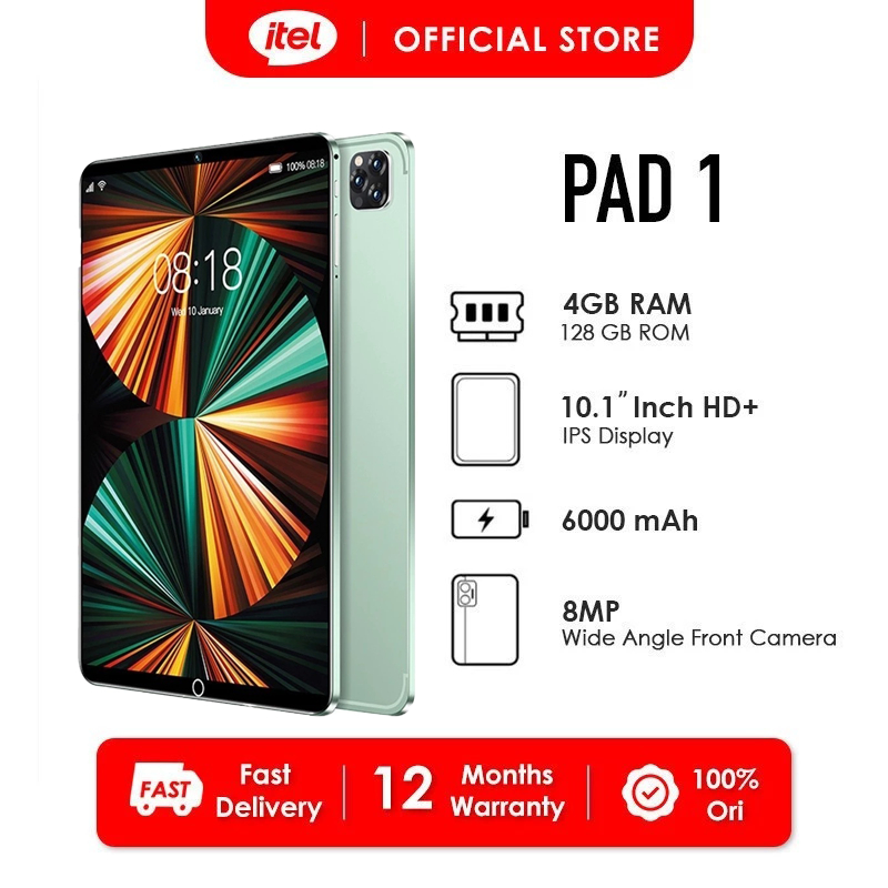 itel tablet pad1 tablet 12+512GB Large Screen PC Android 11 Dual SIM ...