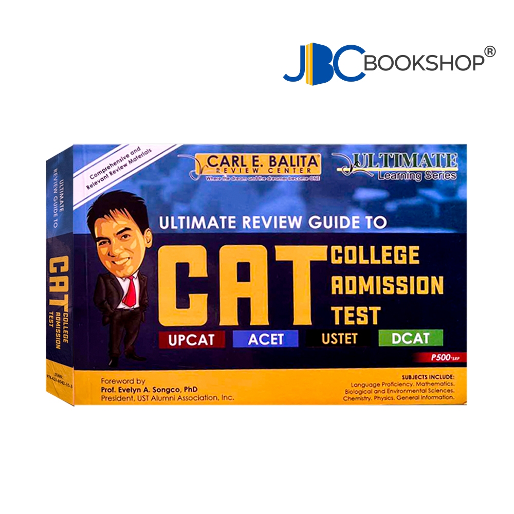 Ultimate Review Guide to CAT College Admission Test by Carl Balita CBRC ...
