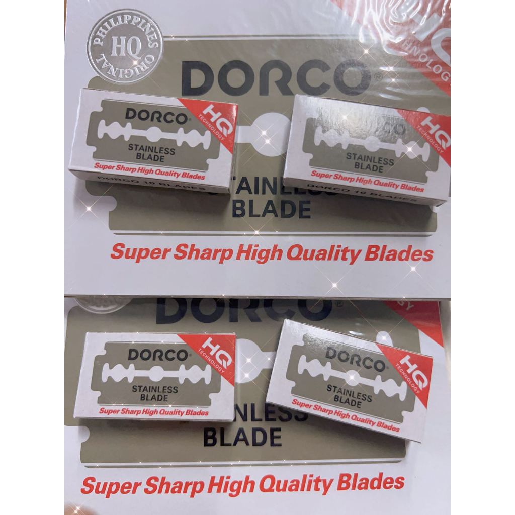 Original Dorco Blade Super Sharp High Quality Stainless Blades 100pcs ...