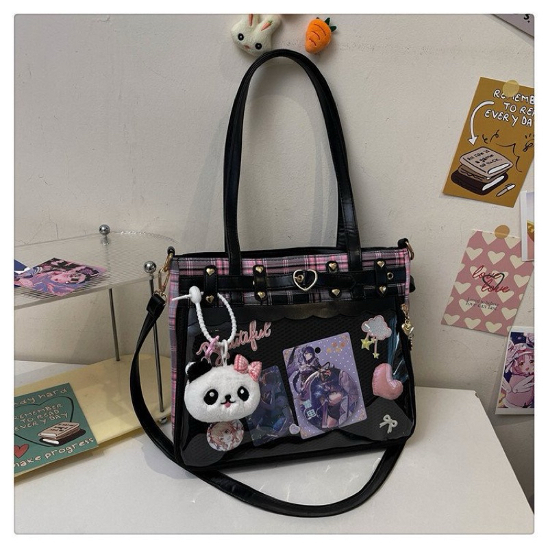 1vfudie leather shoulder bag y2k vkei Visual Kei Bag - Etsy Australia