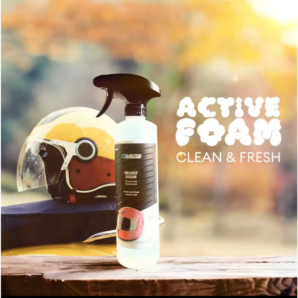 Rivers Helmet Disinfecting Foam Cleaner - 500ml | Shopee Philippines