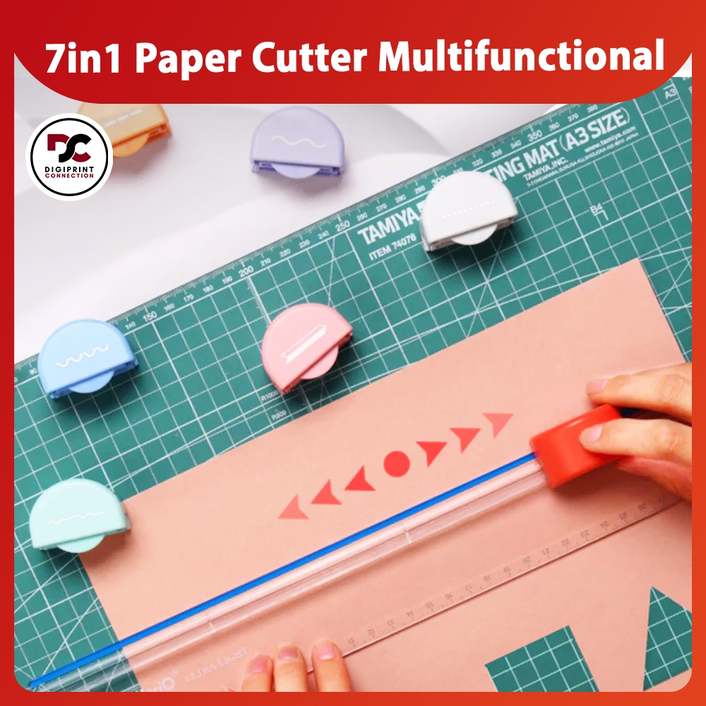 KW Trio 7in1 Paper Cutter Multifunctional Replaceable Multiple Blades ...