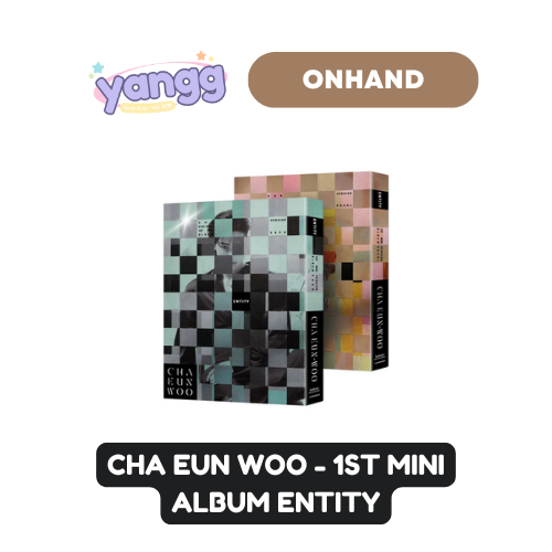 CHA EUN WOO - 1st Mini Album (ENTITY) | Shopee Philippines