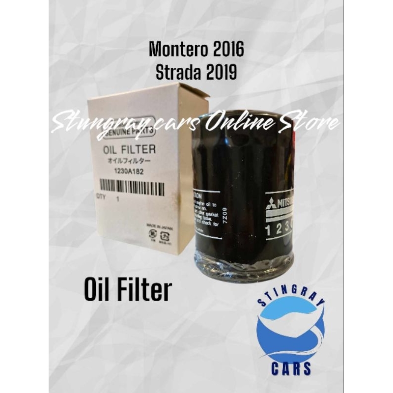 Oil Filter(123A182) for Mitsubishi Strada (2016-2023, Montero Sport ...