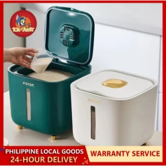 Rice Storage 5/10KG Rice Container Food Srorage InsectProof ...