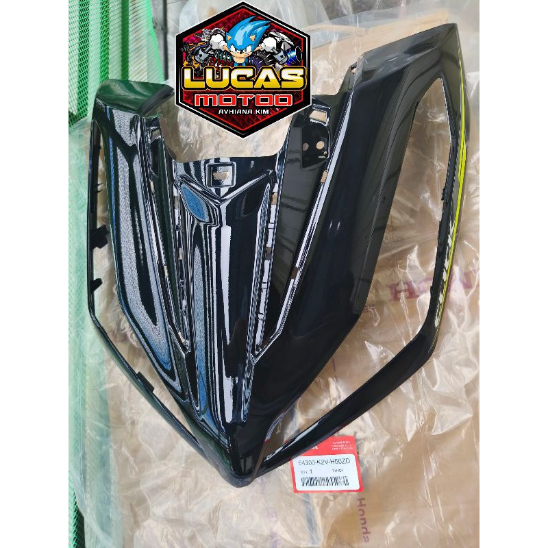 front cover ( cover set front ) for click version 3 original honda ...