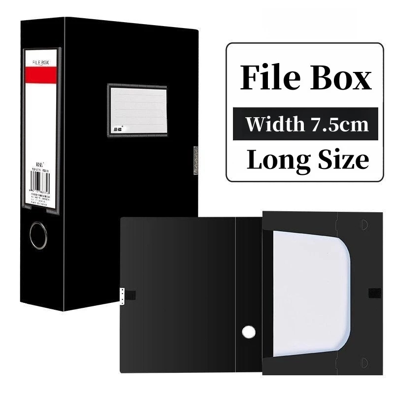 File Box Long Size/A4 File Organizer Paper Document Organizer File ...
