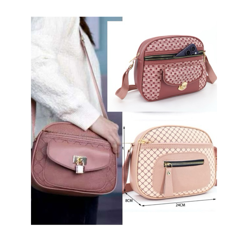 392 Ladies Fashion Sling Bag Shopee Philippines