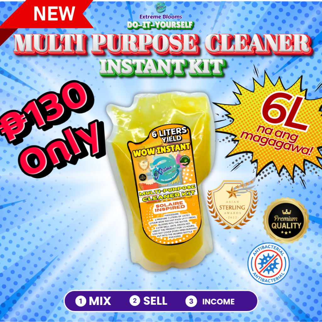 Instant Multi Purpose Cleaner 6 Liters Yield (Just Add Water ...
