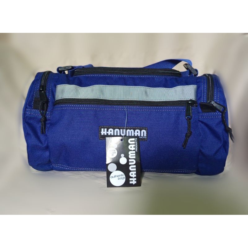 100% ファッション syuman Fisherman body bag Col:Blue