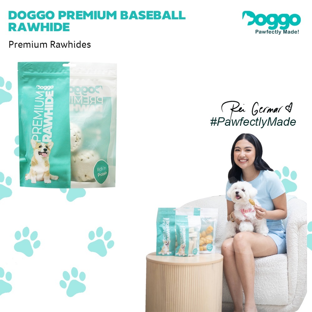 Doggo Premium Baseball Rawhide | Shopee Philippines