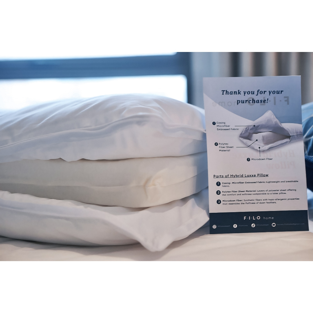 FILO home | HYBRID LUXXE PILLOW | Shopee Philippines