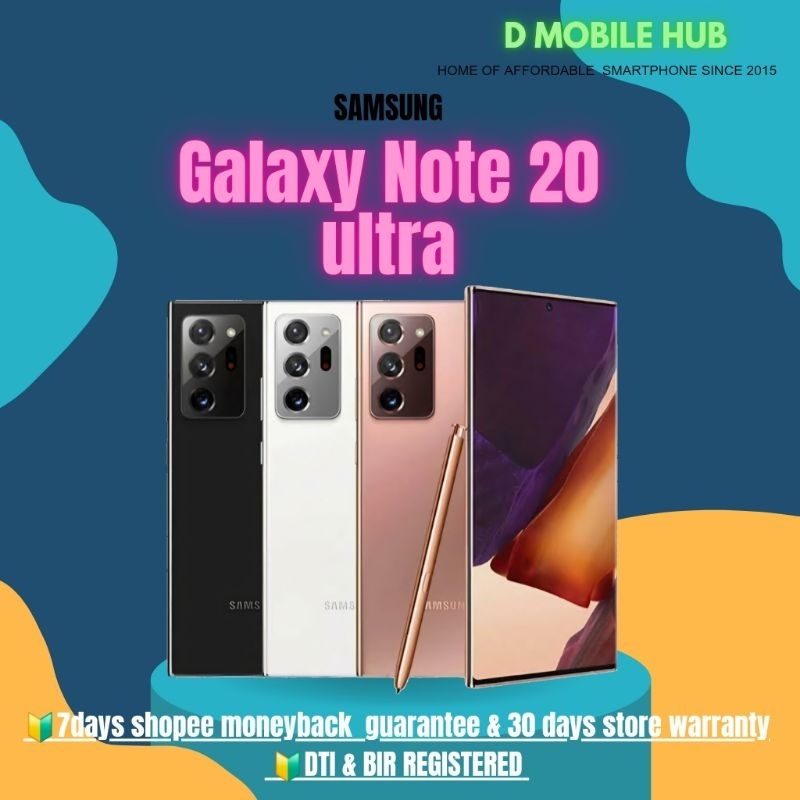 Samsung Galaxy Note 20 Ultra 5G 256gb 12gb Ram Snapdragon 865 Complete