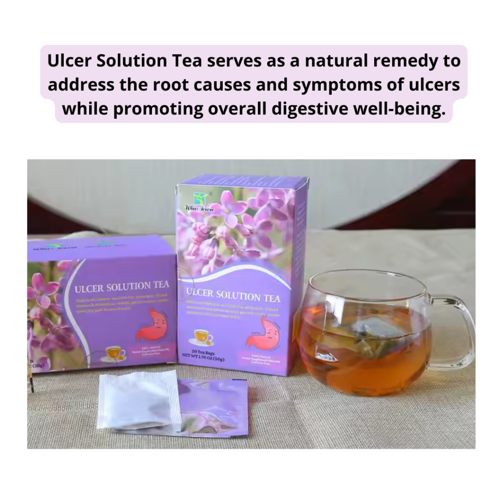 Ulcer Solution Tea Soothes Stomach Ulcers, Acid Reflux, Heartburn ...