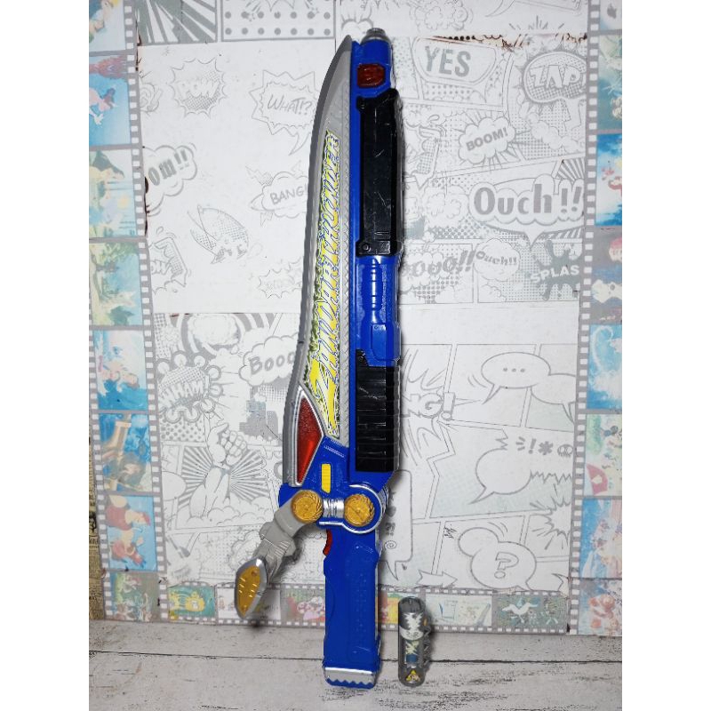 B Power Rangers DX Dino Charge Zandar Thunder Sword Toys | Shopee ...