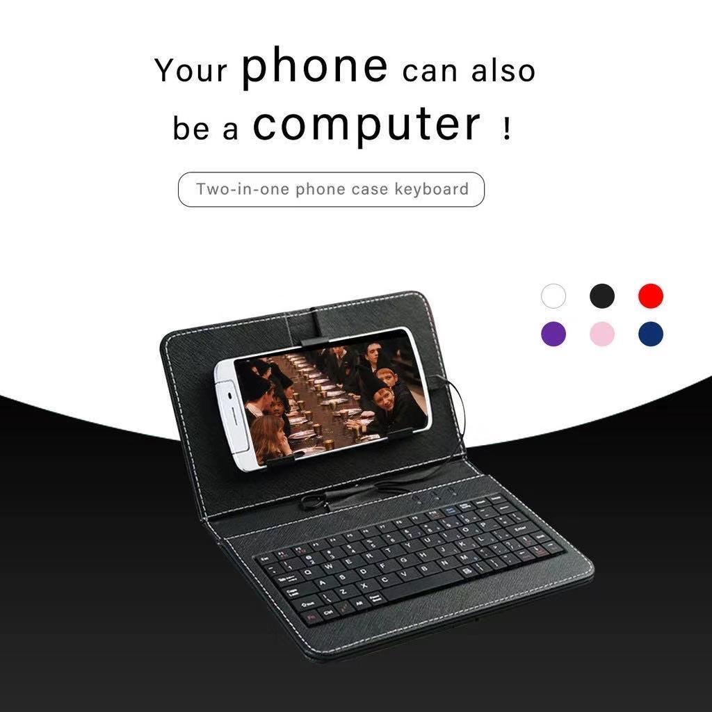 Android Phone Keyboard Phone Holster Online Course Learning Phone ...