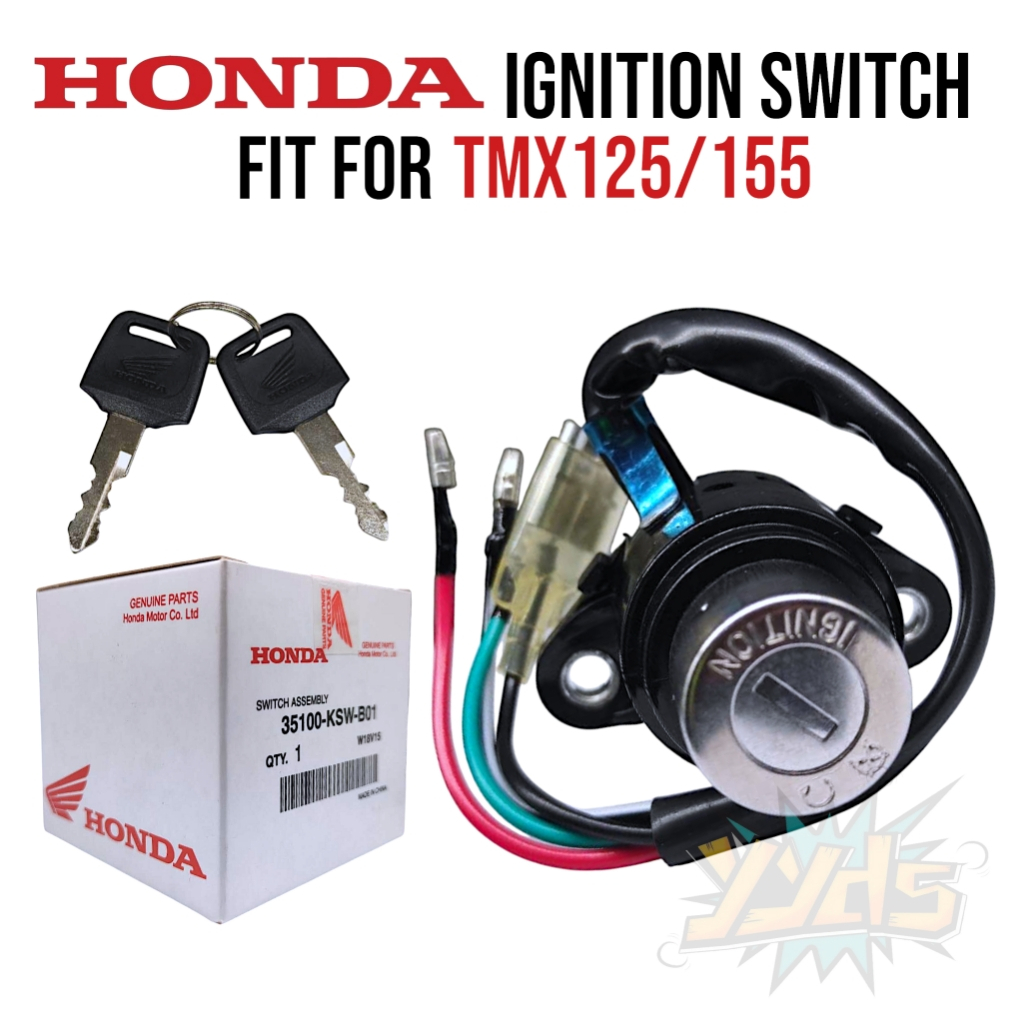 HONDA IGNITION SWITCH FOR MOTORCYCLE TMX125 /TMX155 | Shopee Philippines