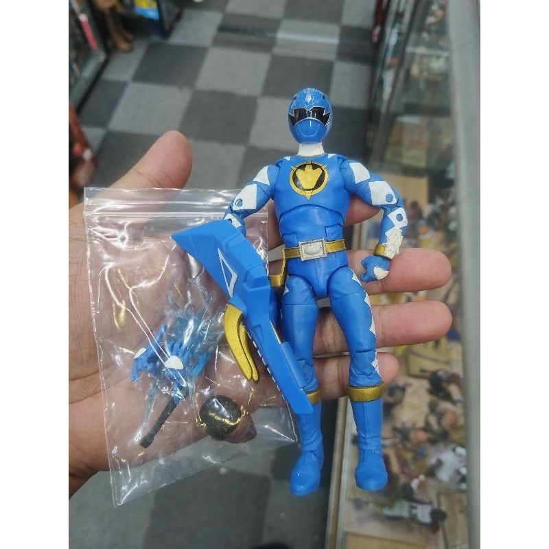 Hasbro Power Rangers LC Dino Thunder Blue Ranger | Shopee Philippines