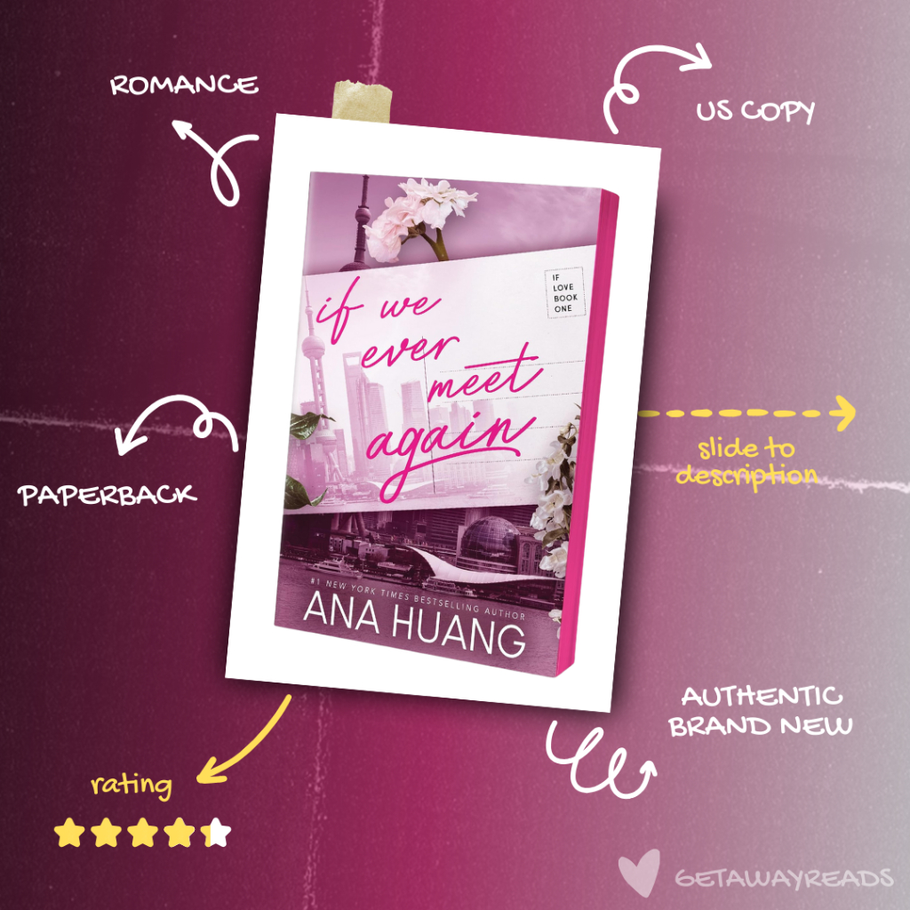 If We Ever Meet Again (If Love, 1) by Ana Huang (Paperback) | Shopee ...