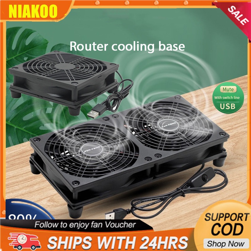 Computer Case Cooling Fan Set-top Box Mute 5V USB Wireless Router ...