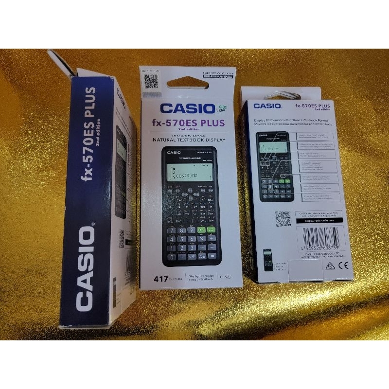CASIO Scientific Calculator fs-570ES PLUS 2nd Edition | Shopee Philippines