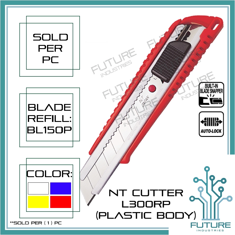 Cutter Blade NT Cutter L300RP Office Paper Cutter Blade Cutter Easy ...
