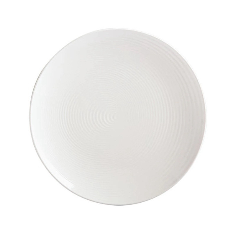 Maxwell & Williams Swirl White Dinner Plate – 27cm Porcelain | Shopee ...