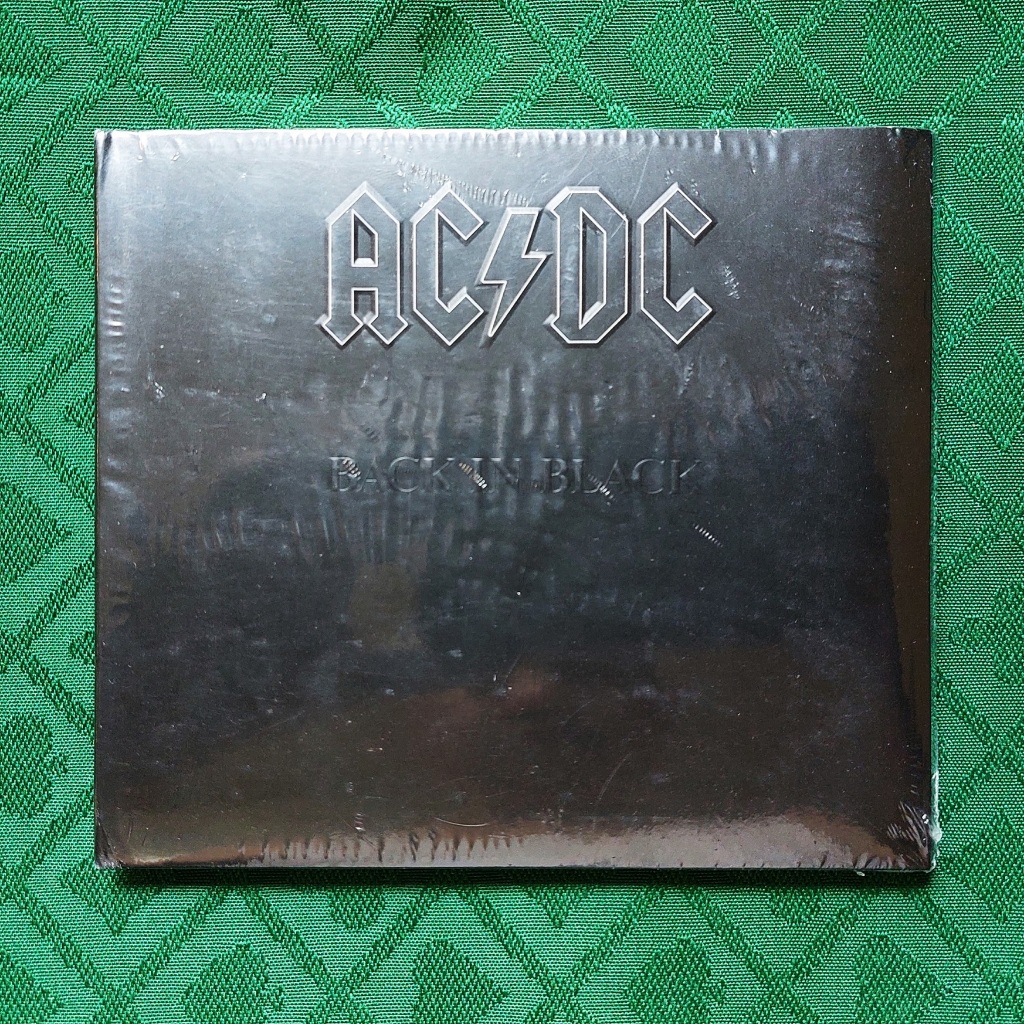 Original AC/DC Back In Black CD | Shopee Philippines