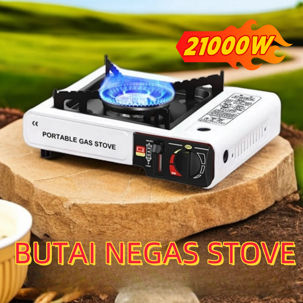 portable butane gas stove 2 in 1 outdoor camping electric stove single ...
