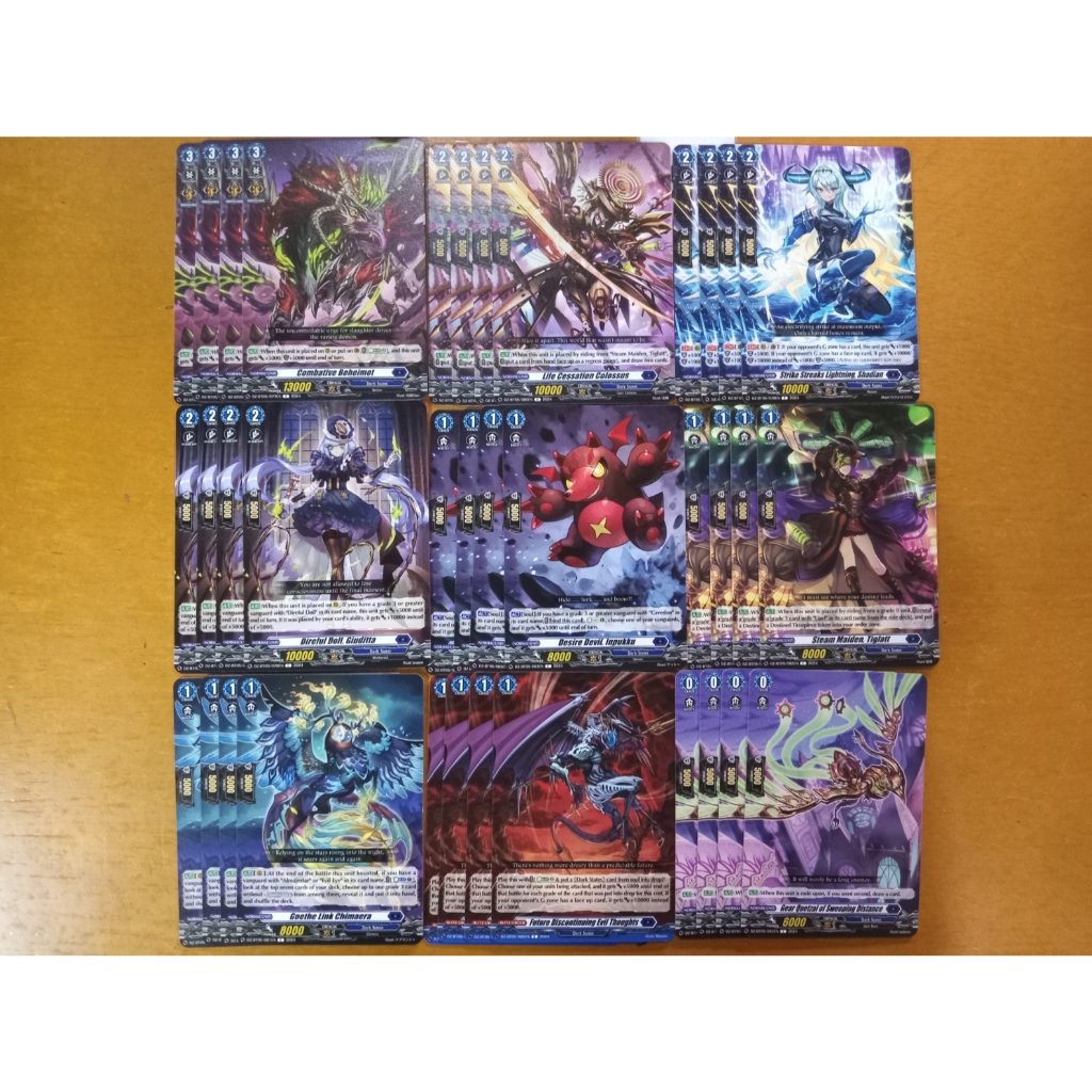 Cardfight!! Vanguard DZ-BT05 Omniscient Awakening Singles - Near Mint/Mint Condition Cards