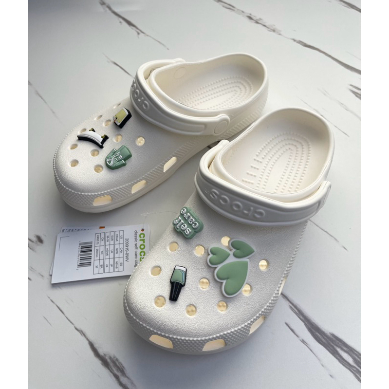 Crocs Self Care Classic Clogs with Jibbitz ( Gender Neutral ) | Shopee ...