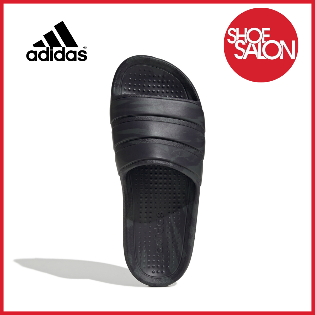 SHOE SALON Adidas Adilette Flow Unisex Slides Carbon/Aurora  display picture 1