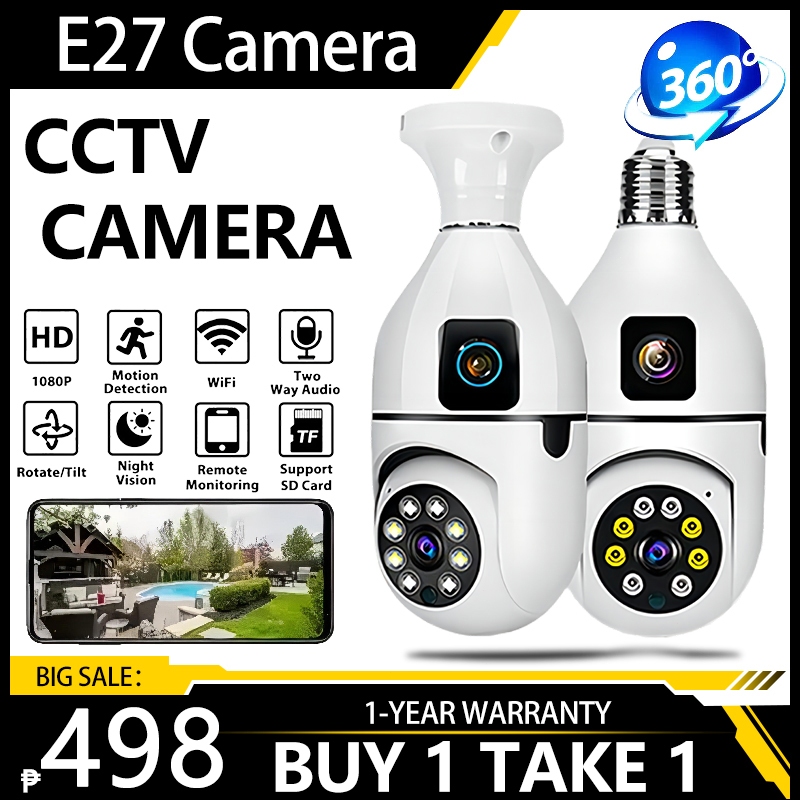 V380 PRO HD CCTV Camera Wireless Buy 1 Take 1 2-Way Audio Outdoor ...