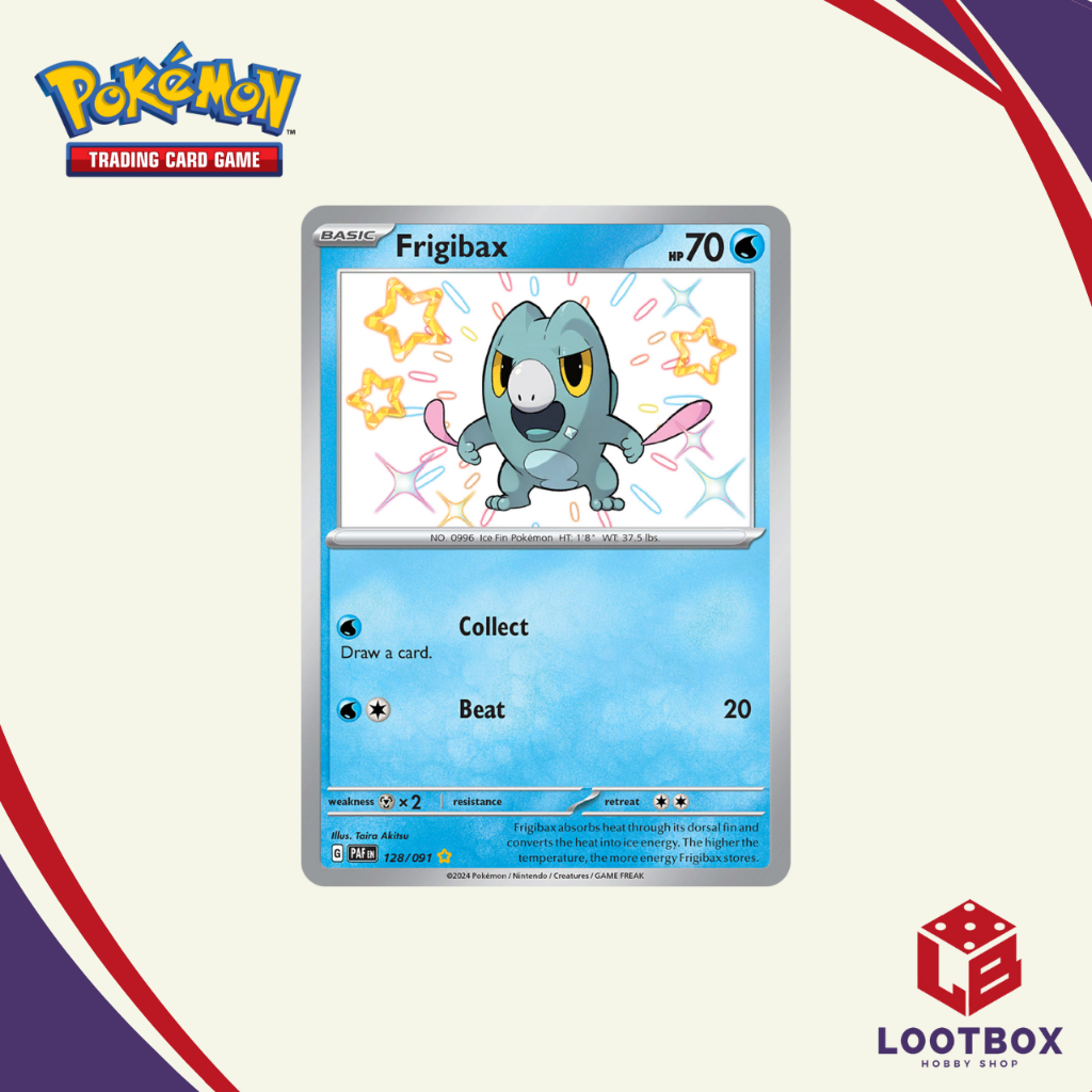 Pokemon Card Game: Frigibax (Shiny Rare) - Paldean Fates | Shopee  Philippines