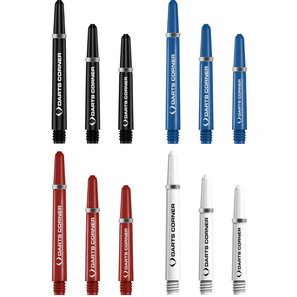 50 Pezzi Aste Per Freccette In Nylon - Steli 2BA Per Dardi Morbidi E Acciaio