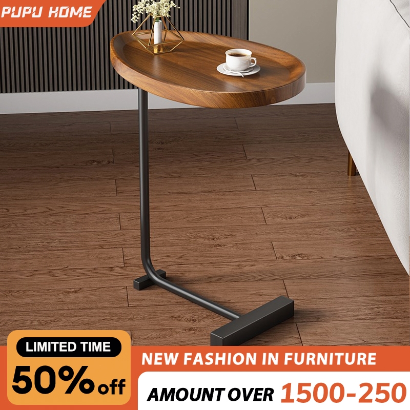 Sofa Side Table Living Room Coffee Table Mobile Side Desk Table Simple ...