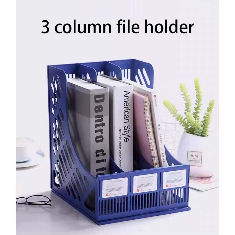 3 column file holder/document holder | Shopee Philippines